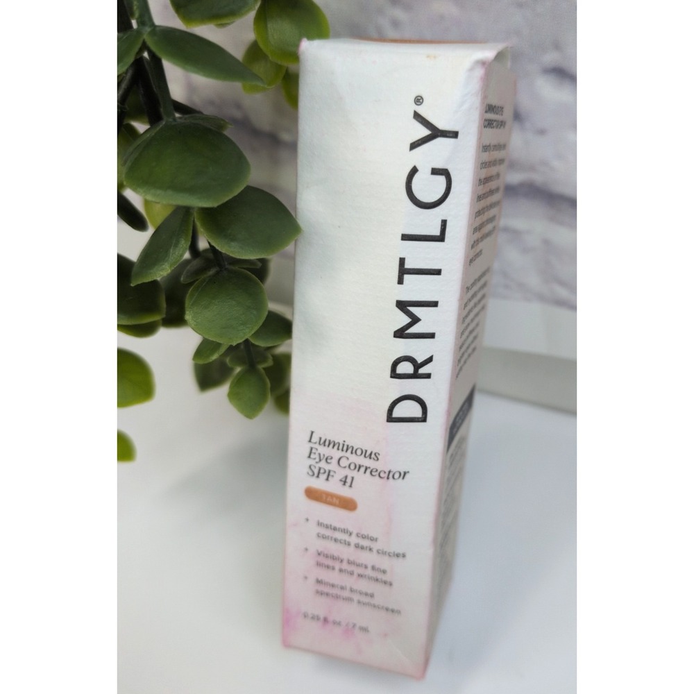 NIB🌿DRMTLGY Luminous Eye Corrector SPF41 Tan Eye Color Corrects Dark Circles